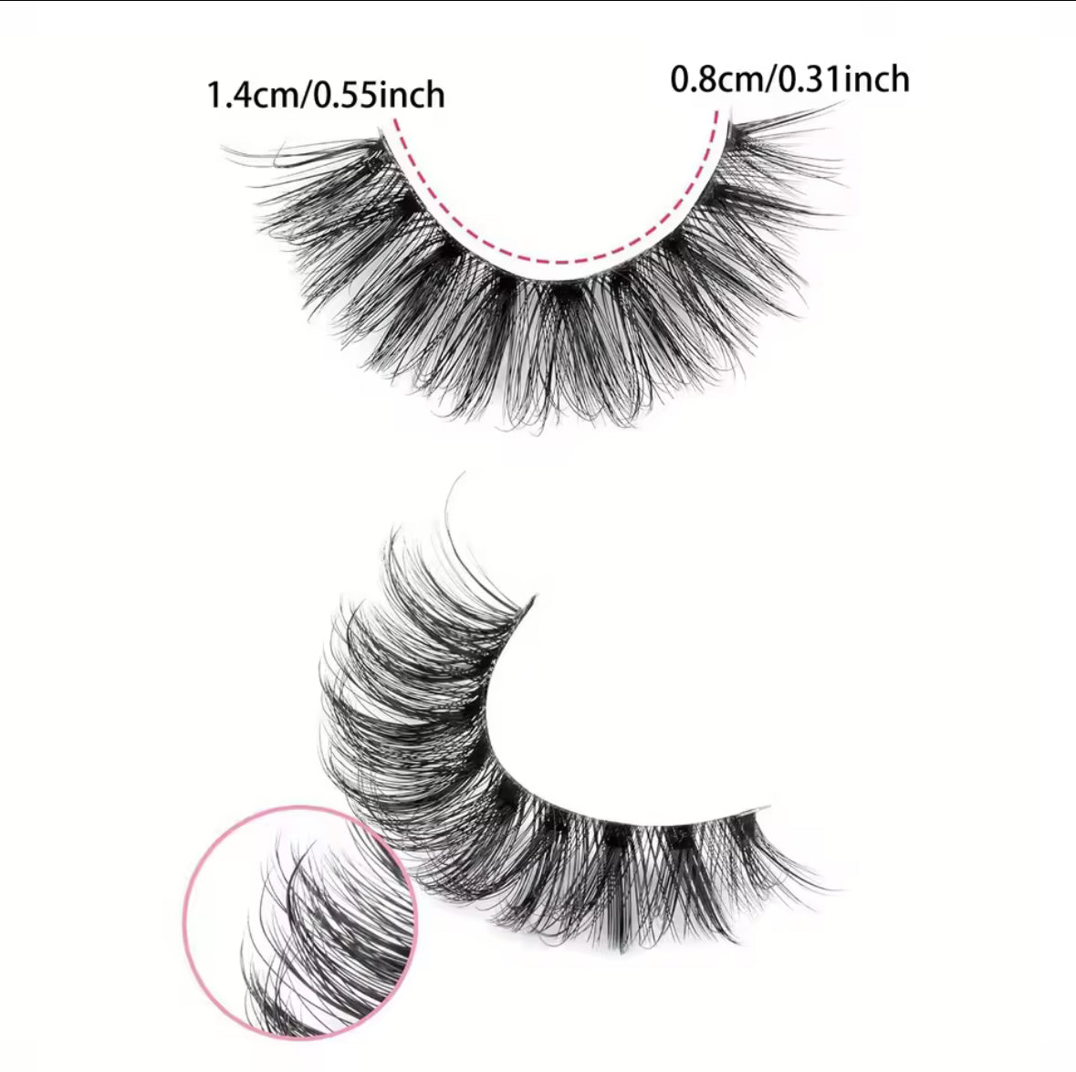 Aria Wispy Eyelashes - pack of 10