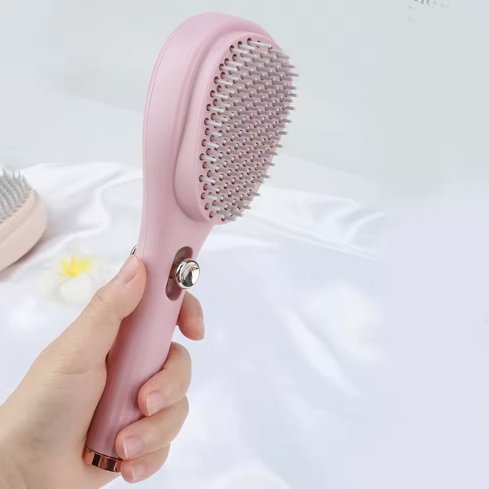 Self-Cleaning Hair Brush